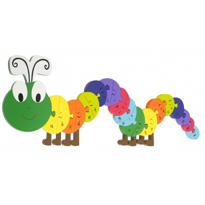 Alphabet Caterpillar Puzzle